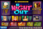 tabella pagamenti slot a night out