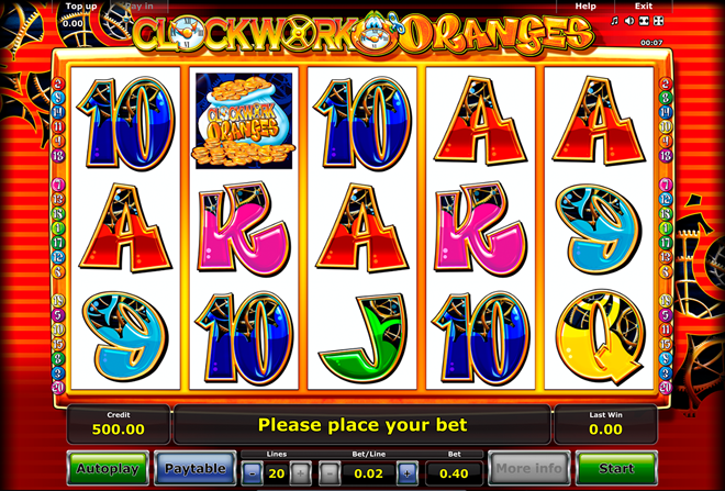 demo vlt Clockword Oranges