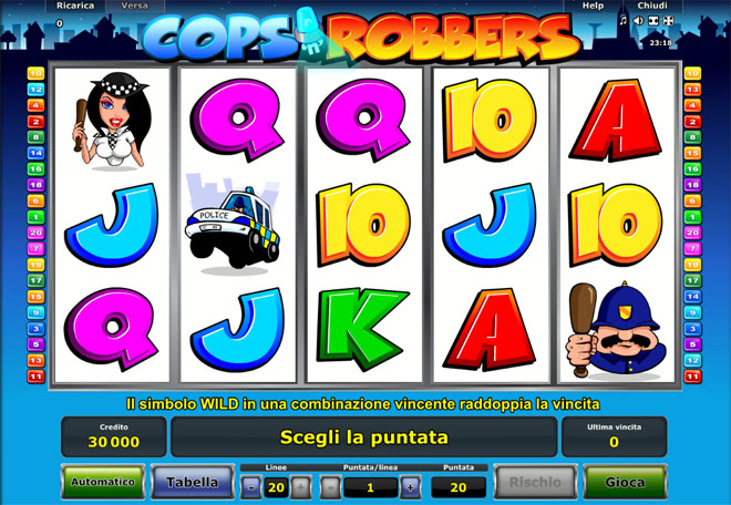demo vlt online Cops ‘n Robbers