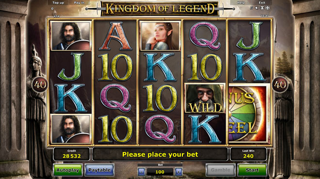 vlt Kingdom of Legend gratis