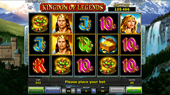 slot machine kingdom of legends