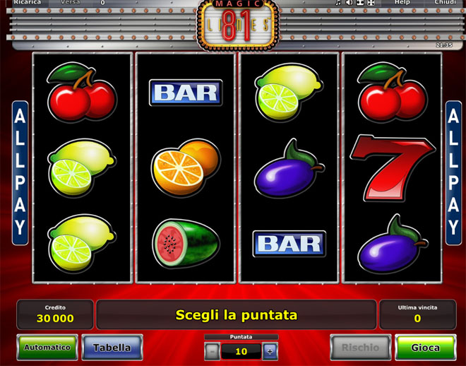 vlt Magic 81 Lines gratis