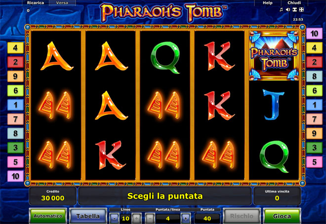 demo slot gratis pharaoh's tomb