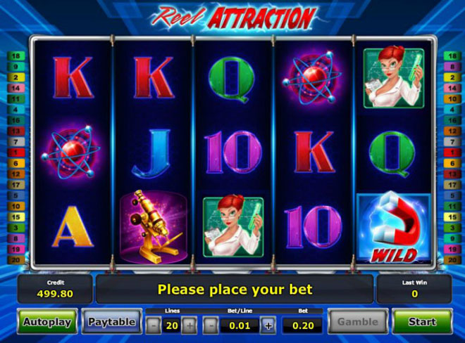 vlt gratis Reel Attraction