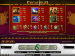 slot machine excalibur